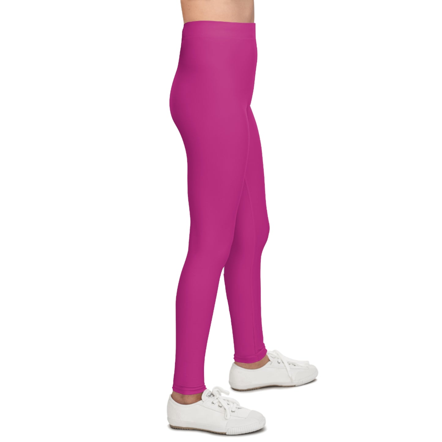 WORNWORD Kids™ ColorVibeZ™ Youth Leggings - Cherry Red