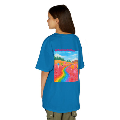 WORNWORD Kids Mid-Weight Tee - Rainbow Road “Follow the Candy Path!”