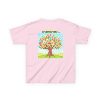 WORNWORD Kids Mid-Weight Tee - Ice-Cream Tree “Sweet Dreams Grow Here!”