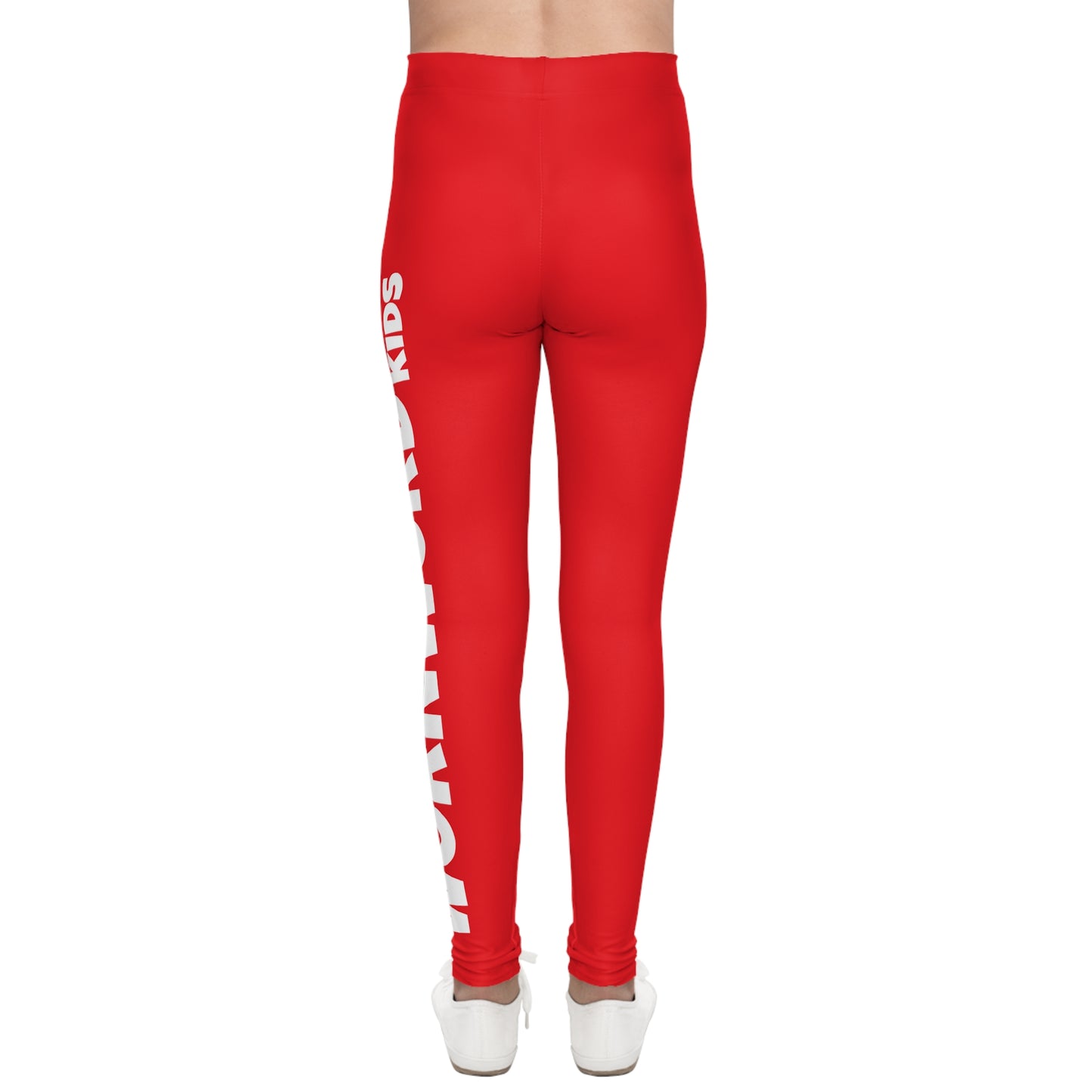 WORNWORD Kids™ ColorVibeZ™ Youth Leggings - Red