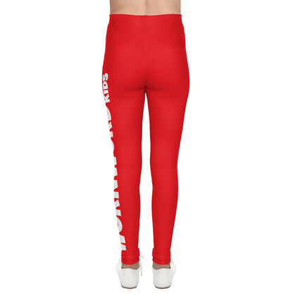 WORNWORD Kids™ ColorVibeZ™ Youth Leggings - Red
