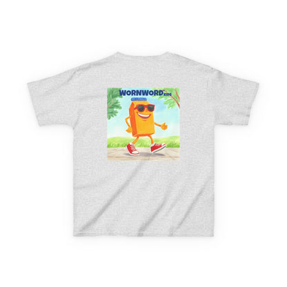WORNWORD Kids Mid-Weight Tee - Walking Juice Box “Sip Happens. Keep Rollin’!