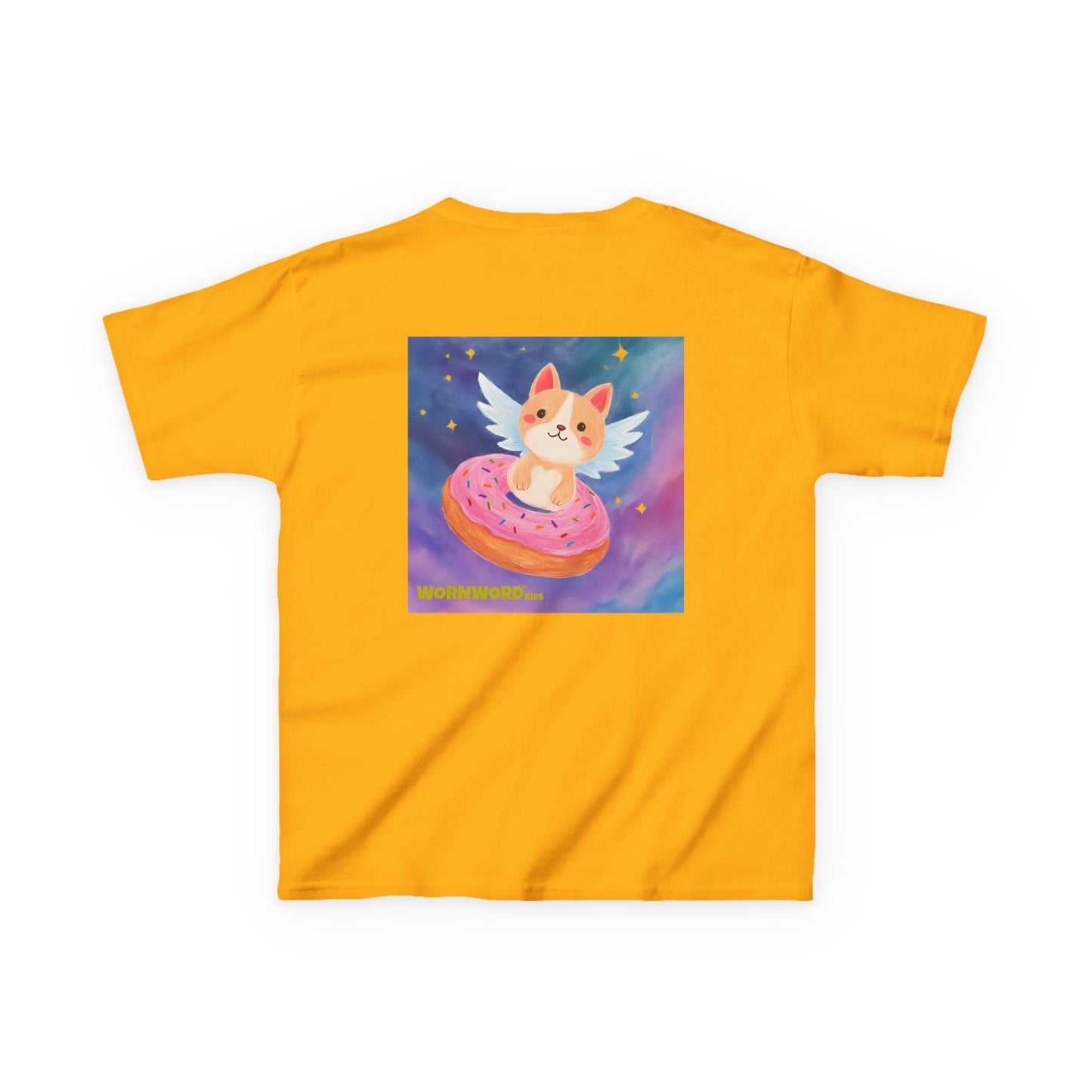 WORNWORD Kids Mid-Weight Tee - Cat Lovers "Paws Off My Galaxy!"