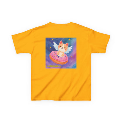 WORNWORD Kids Mid-Weight Tee - Cat Lovers "Paws Off My Galaxy!"