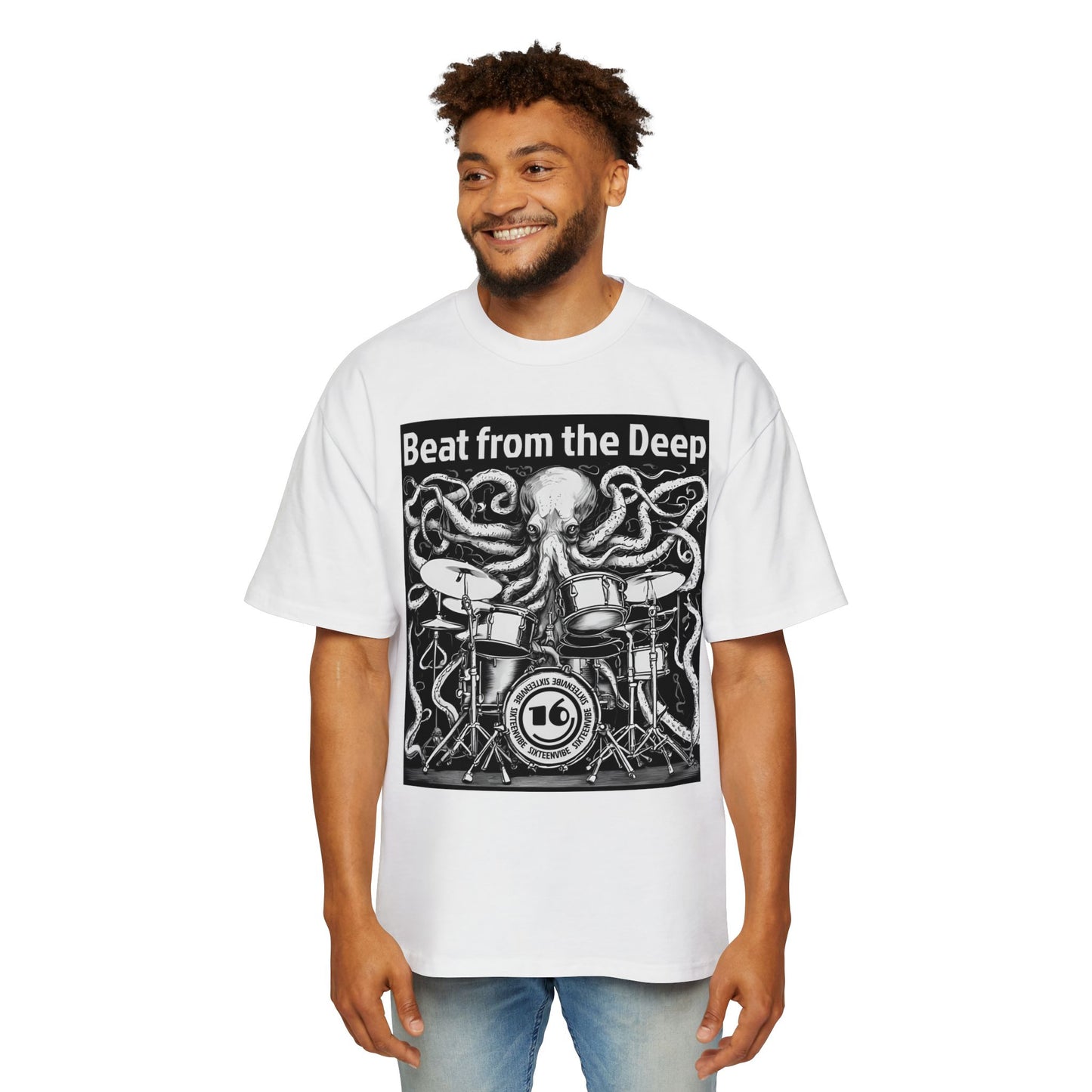 Men's MusicVibeZ™ Oversized T-Shirt