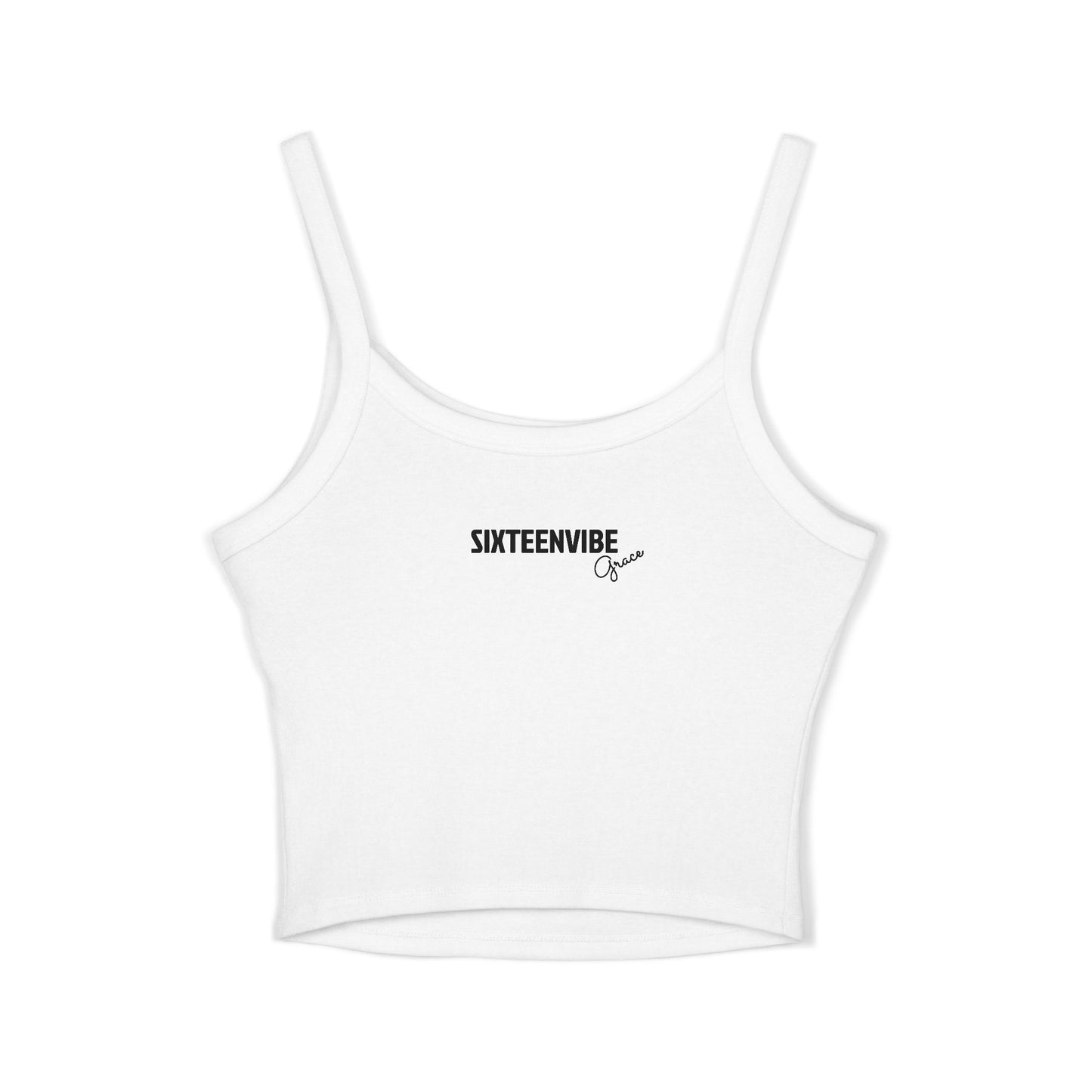 SIXTEENVIBE Grace PetalForme™ Spaghetti Strap Tank Top