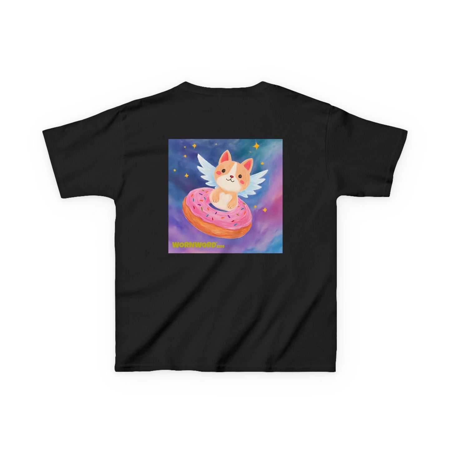 WORNWORD Kids Mid-Weight Tee - Cat Lovers "Paws Off My Galaxy!"