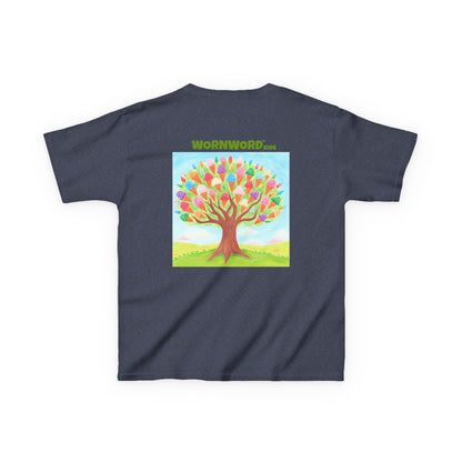 WORNWORD Kids Mid-Weight Tee - Ice-Cream Tree “Sweet Dreams Grow Here!”