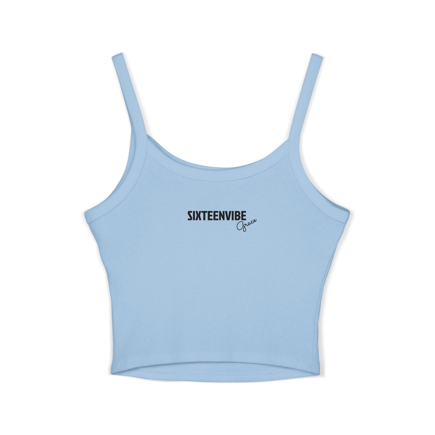 SIXTEENVIBE Grace PetalForme™ Spaghetti Strap Tank Top