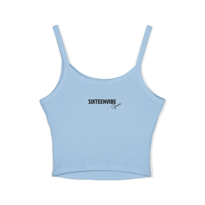 SIXTEENVIBE Grace PetalForme™ Spaghetti Strap Tank Top