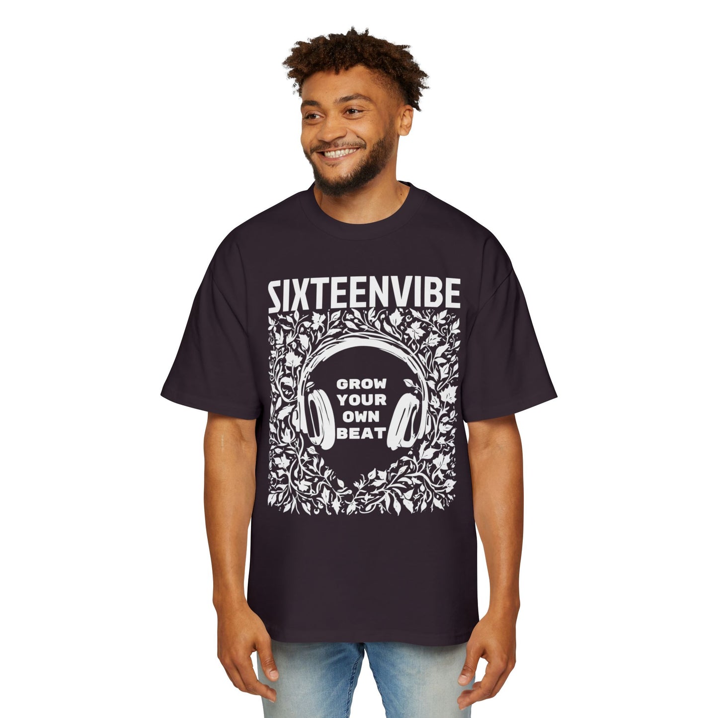 Men's MusicVibeZ™ Oversized T-Shirt