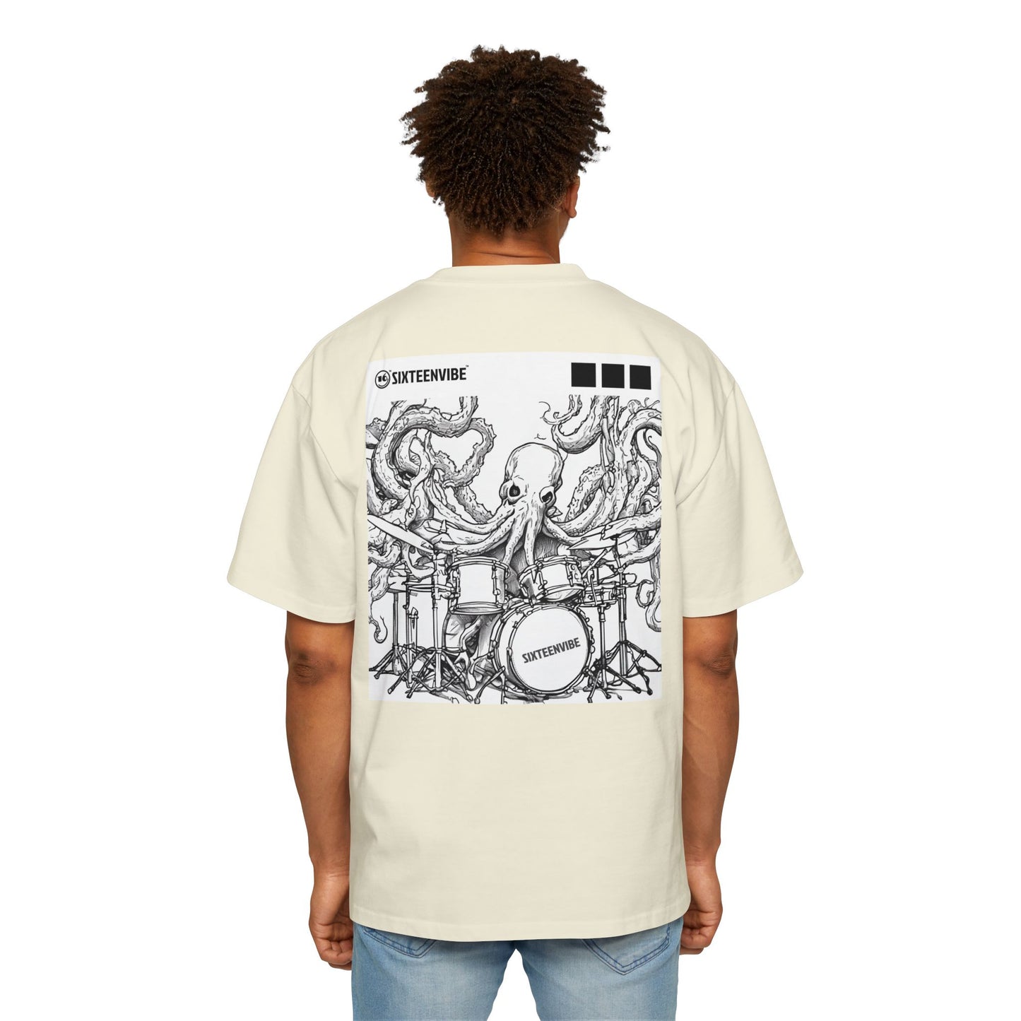 Men's MusicVibeZ™ Oversized T-Shirt
