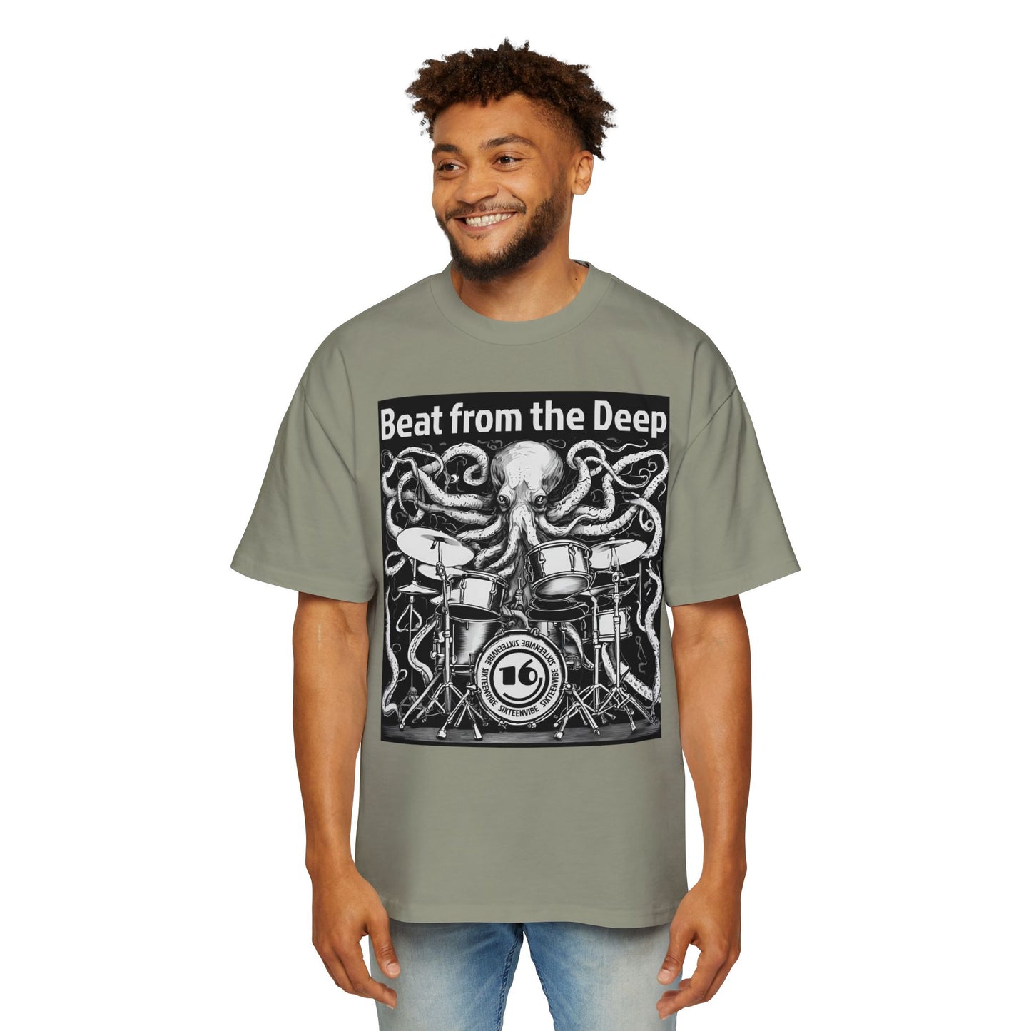 Men's MusicVibeZ™ Oversized T-Shirt