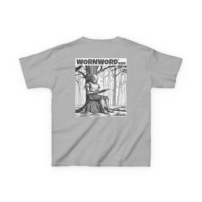 WORNWORD Kids™ Youth Mid-Weight Tee - Robot "Upgrade Your Brain"