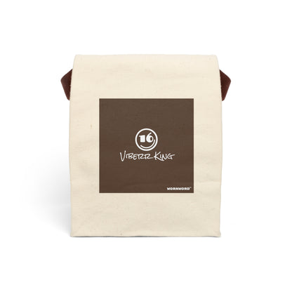 WORNWORD Viberr King Canvas Lunch Tote with Strap