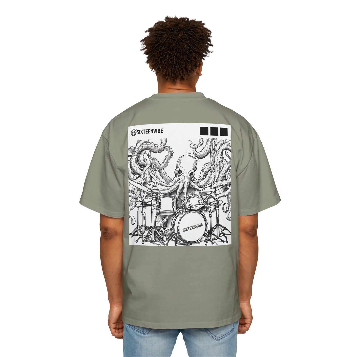 Men's MusicVibeZ™ Oversized T-Shirt