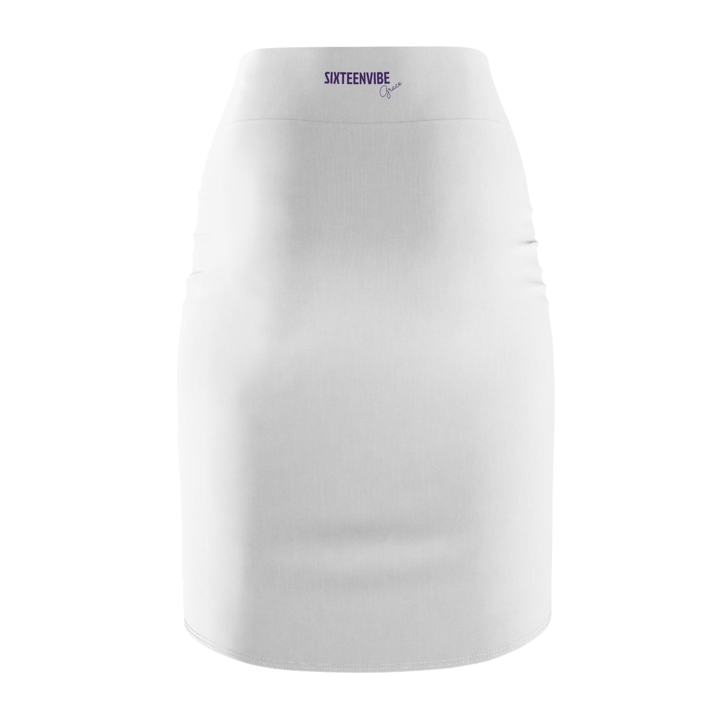 SIXTEENVIBE Grace TONEVIVE™ Pencil Skirt - White Whisper