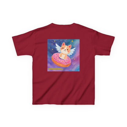WORNWORD Kids Mid-Weight Tee - Cat Lovers "Paws Off My Galaxy!"
