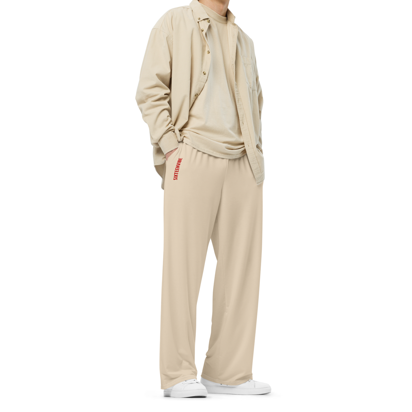 SIXTEENVIBE Men Wide-Leg Pants
